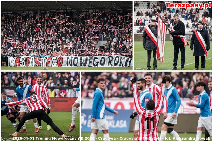 2026-01-01 Trening Noworoczny AD 2026 Cracovia - Cracovia II 10-6 - Aleksandra Nowak
